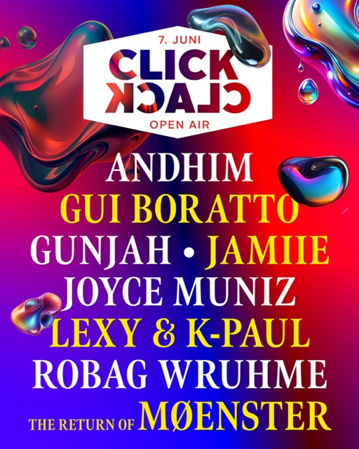 click clack, 2026, Dresden, open air, citybeach