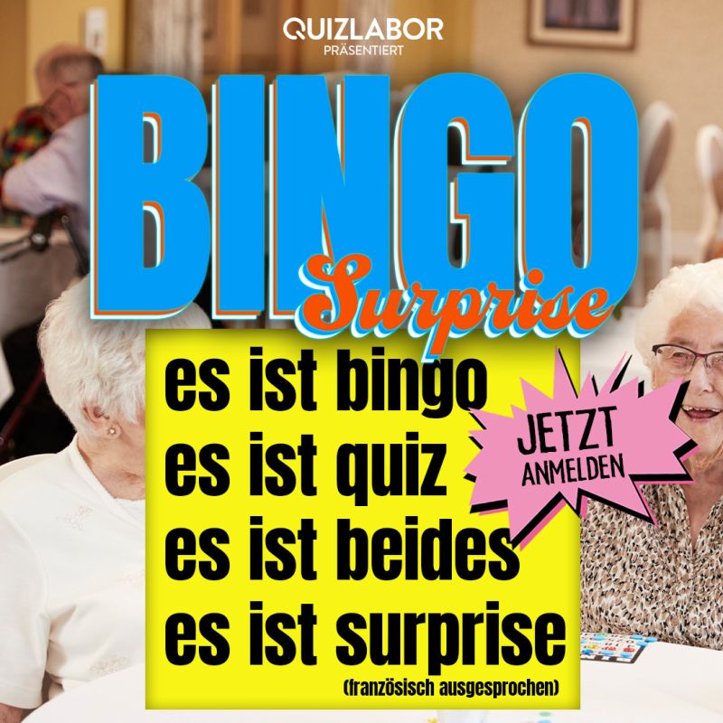 Quizlabor Bingo in der Showboxx Dresden